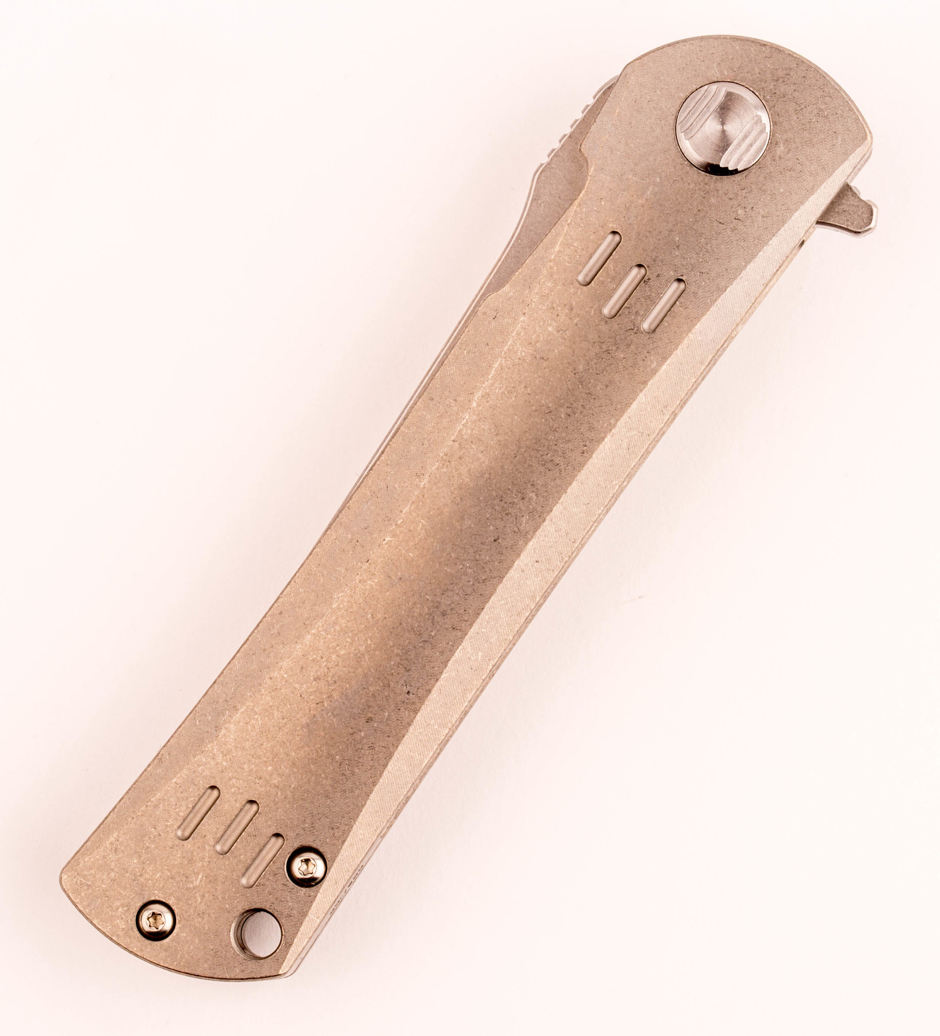Складной нож Bestech Kendo BT1903A, сталь S35VN, рукоять титан - фото 6