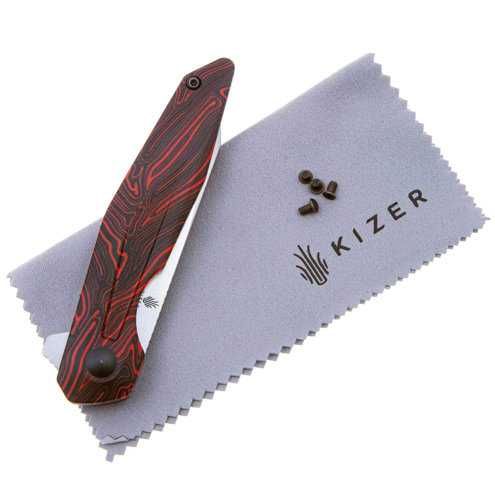 Складной нож Kizer Spot, сталь 154CM, рукоять G10 - фото 5