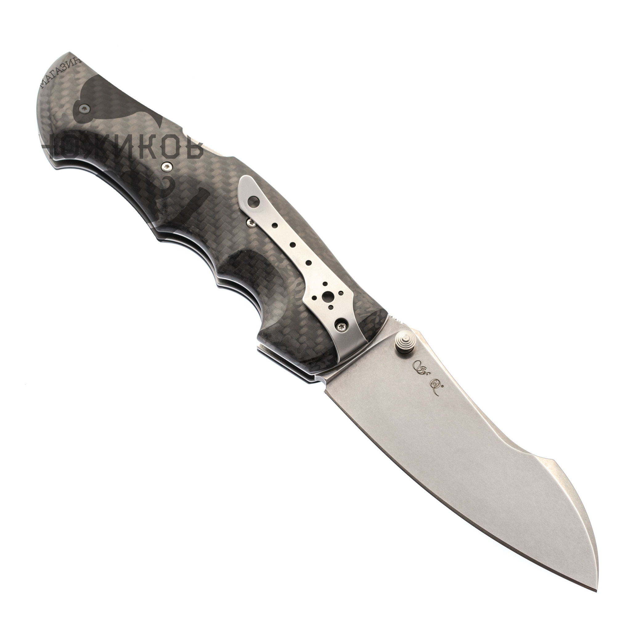 Складной нож Viper Rhino, сталь N690 Satin, Carbon Fibre от Ножиков