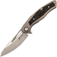 Фото Складной нож Venom Lone Ranger, сталь M390, рукоять карбон/титан