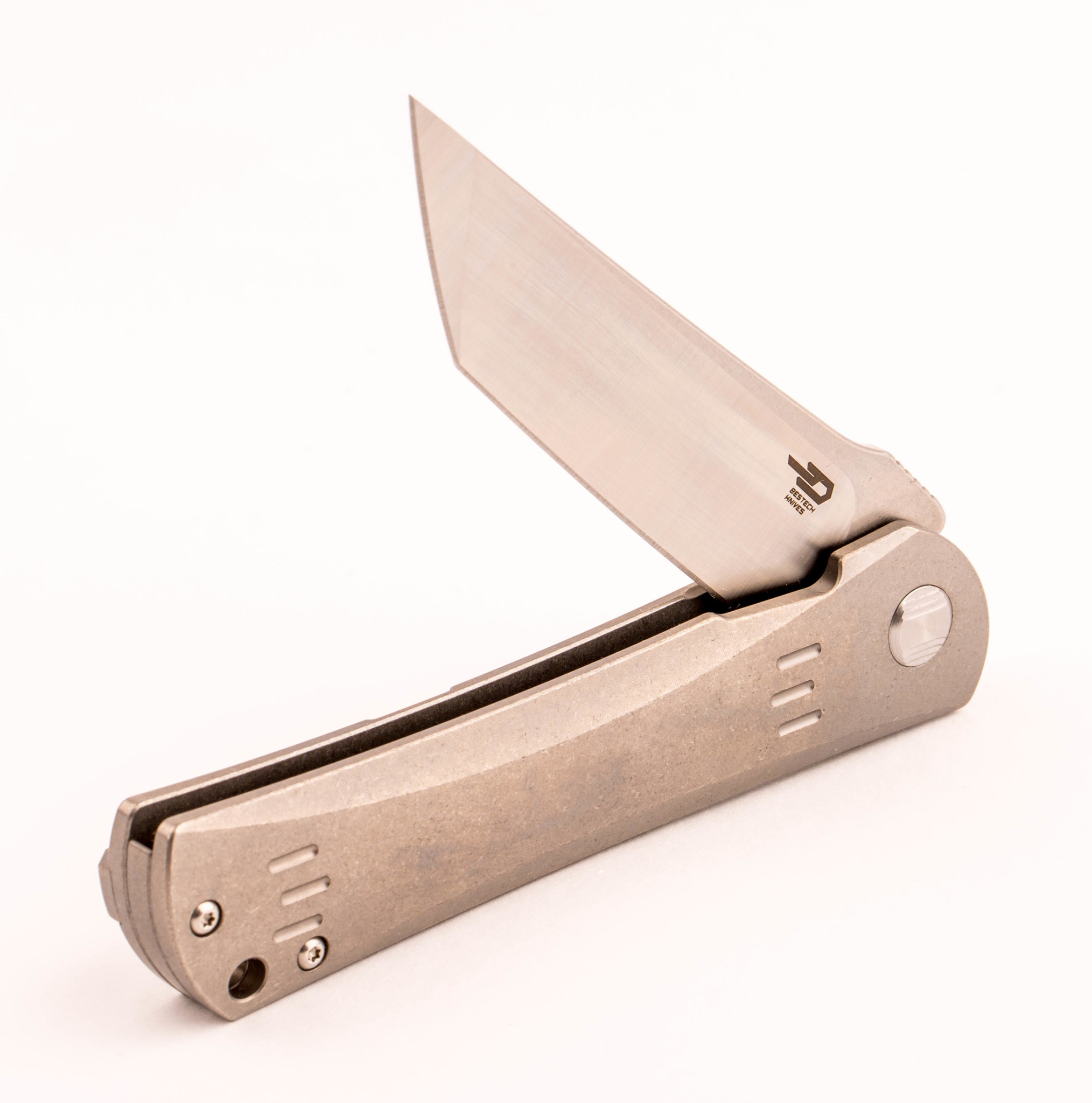 Складной нож Bestech Kendo BT1903A, сталь S35VN, рукоять титан - фото 8