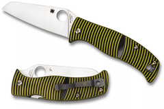 Фото Нож складной Caribbean Sheepfoot Spyderco, сталь LC200N, рукоять G10