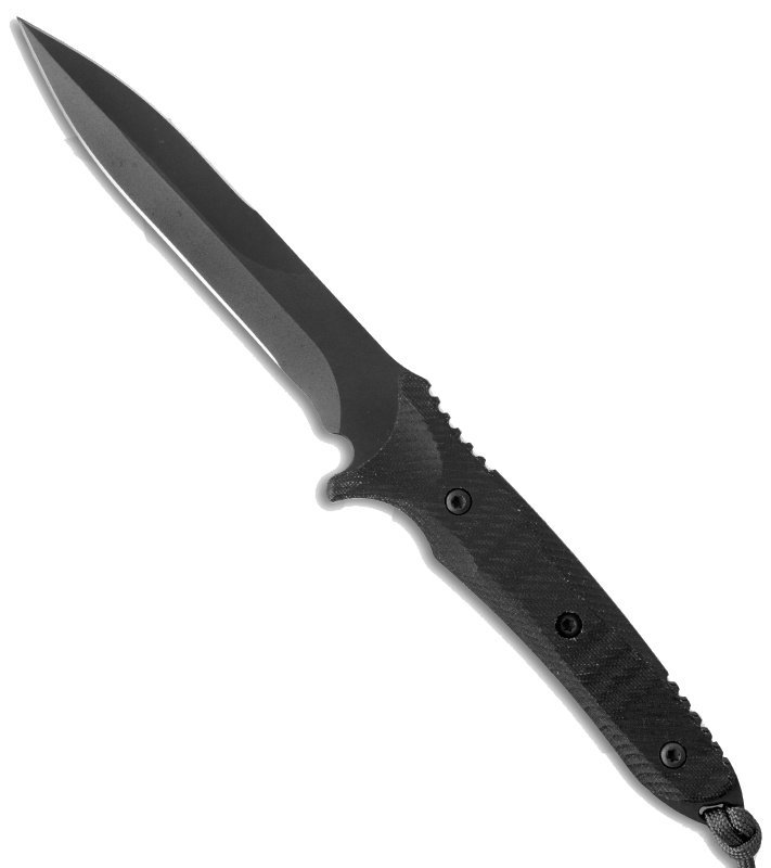 Нож с фиксированным клинком Spartan Blades Breed Fighter, сталь CPM-S35VN, рукоять черная микарта от Ножиков