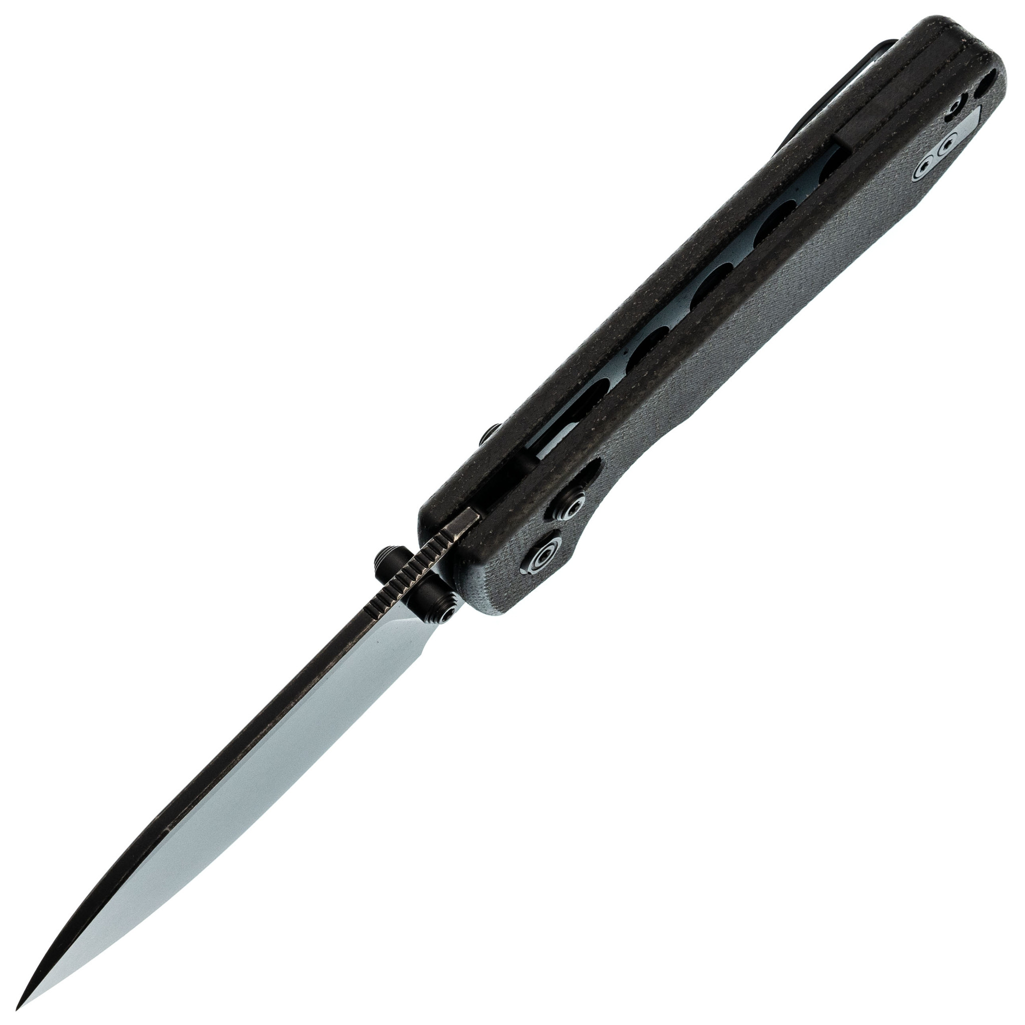 Складной нож Raccoon CB Vosteed, сталь 14C28N, рукоять микарта, черный - фото 2