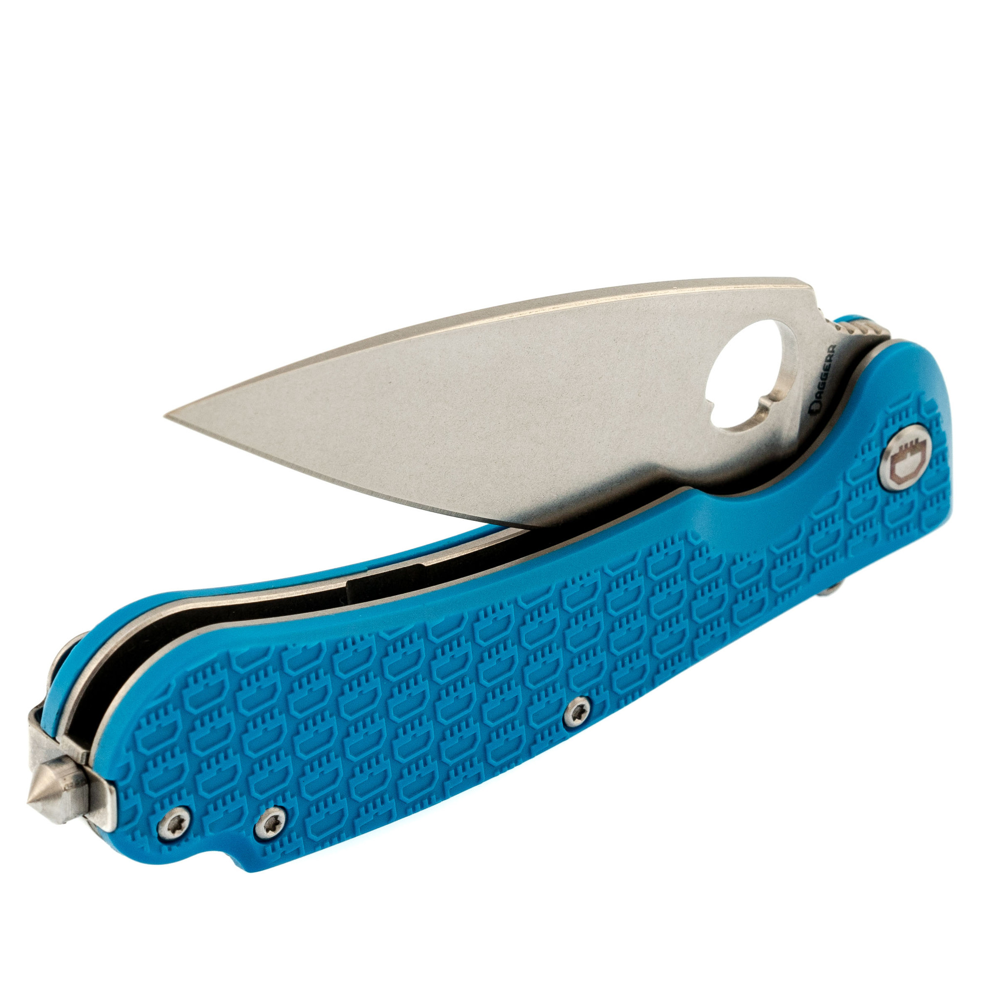 Складной нож Daggerr Resident Blue SW, сталь 8Cr14MoV, рукоять FRN - фото 7