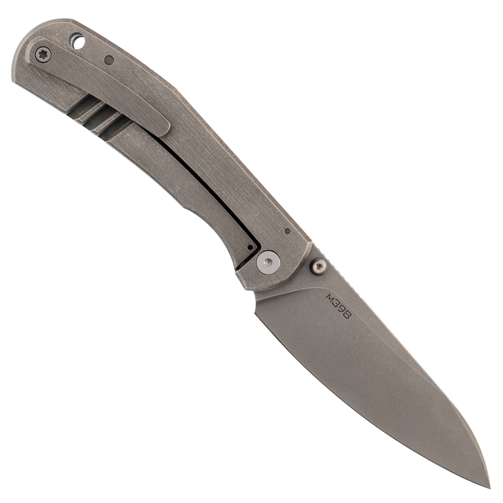 Нож Vitis, сталь N690, рукоять G10, фиолетовый - фото 3