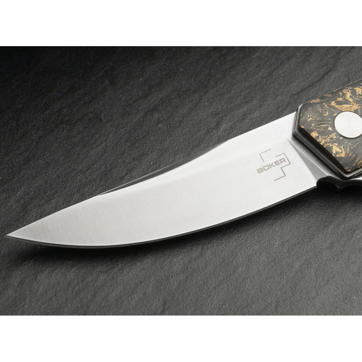фото Складной нож boker plus kwaiken compact limited, сталь m390, рукоять титановый сплав