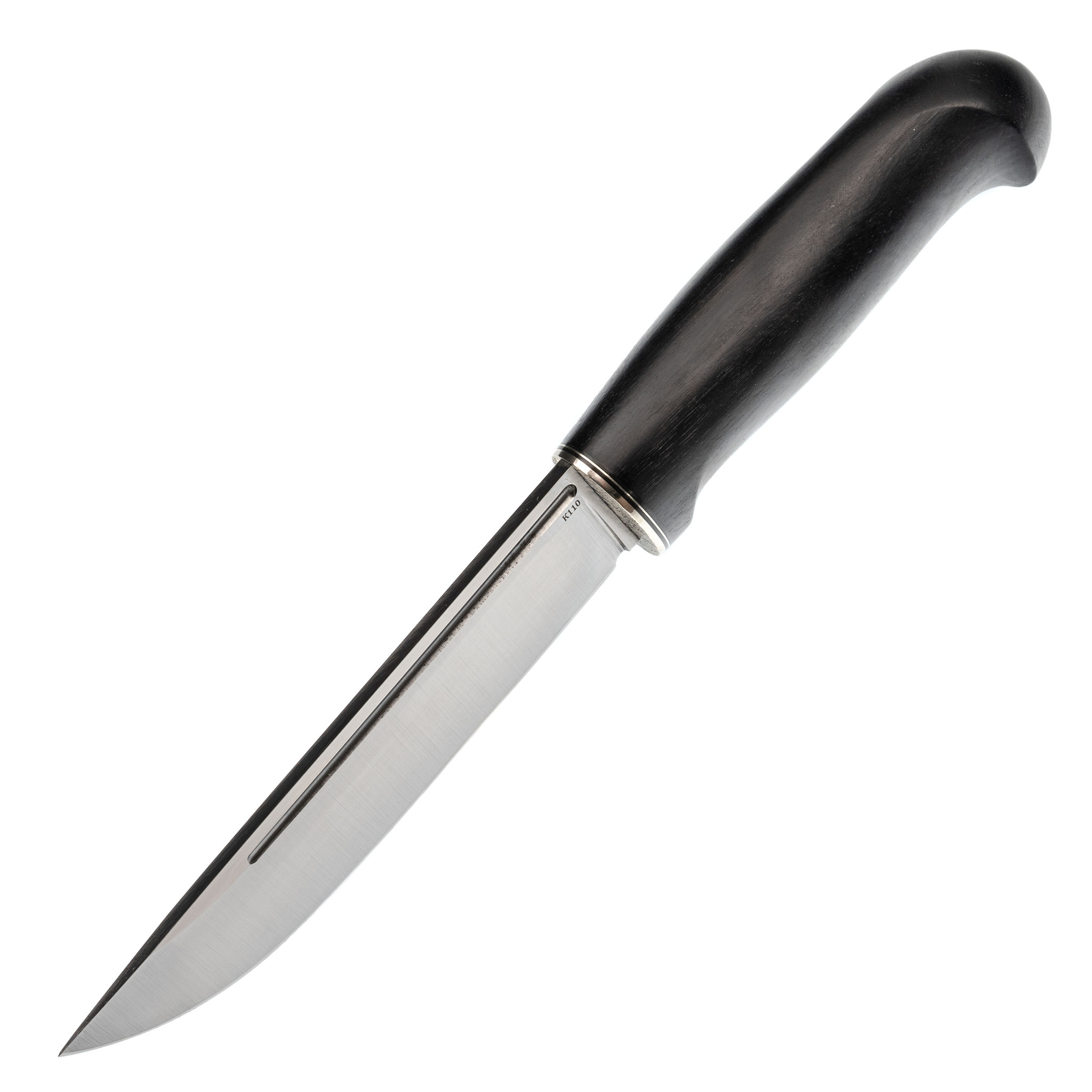 Нож Шмель, сталь D2 с насечками, граб - фото 2