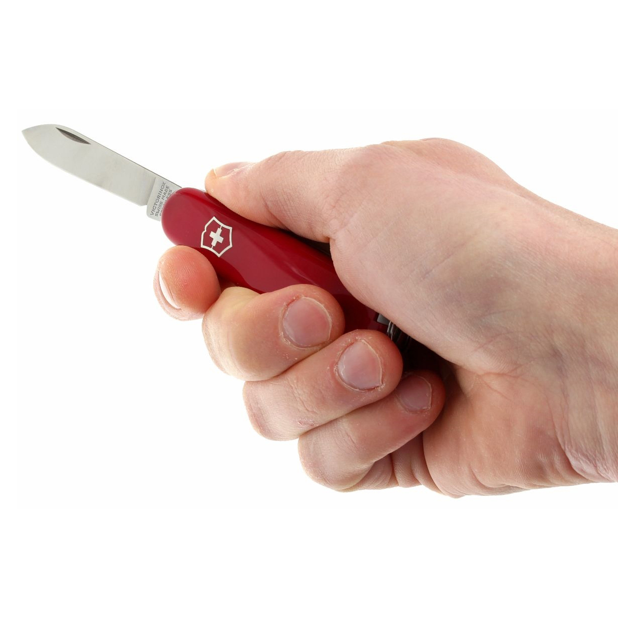 фото Нож перочинный victorinox bantam, сталь x55crmo14, рукоять cellidor®, красный