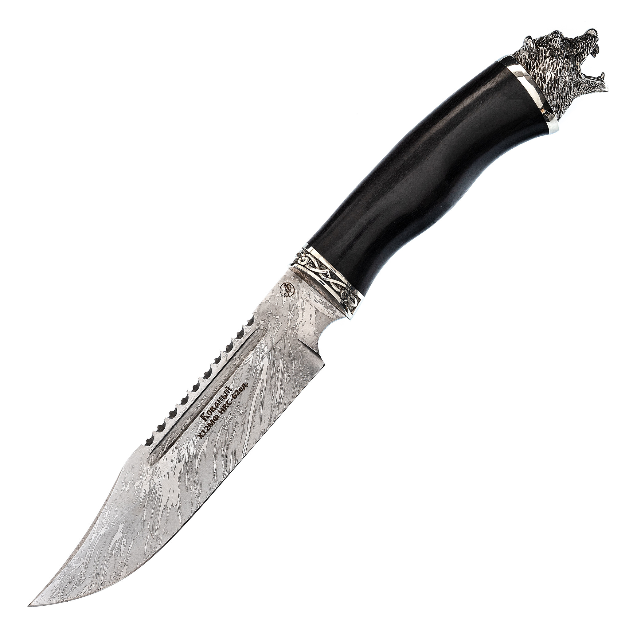 Нож  Рэкс, сталь Х12МФ, рукоять граб - фото 1