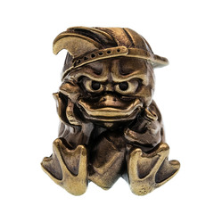 Фото Бусина для темляка Дак, латунь