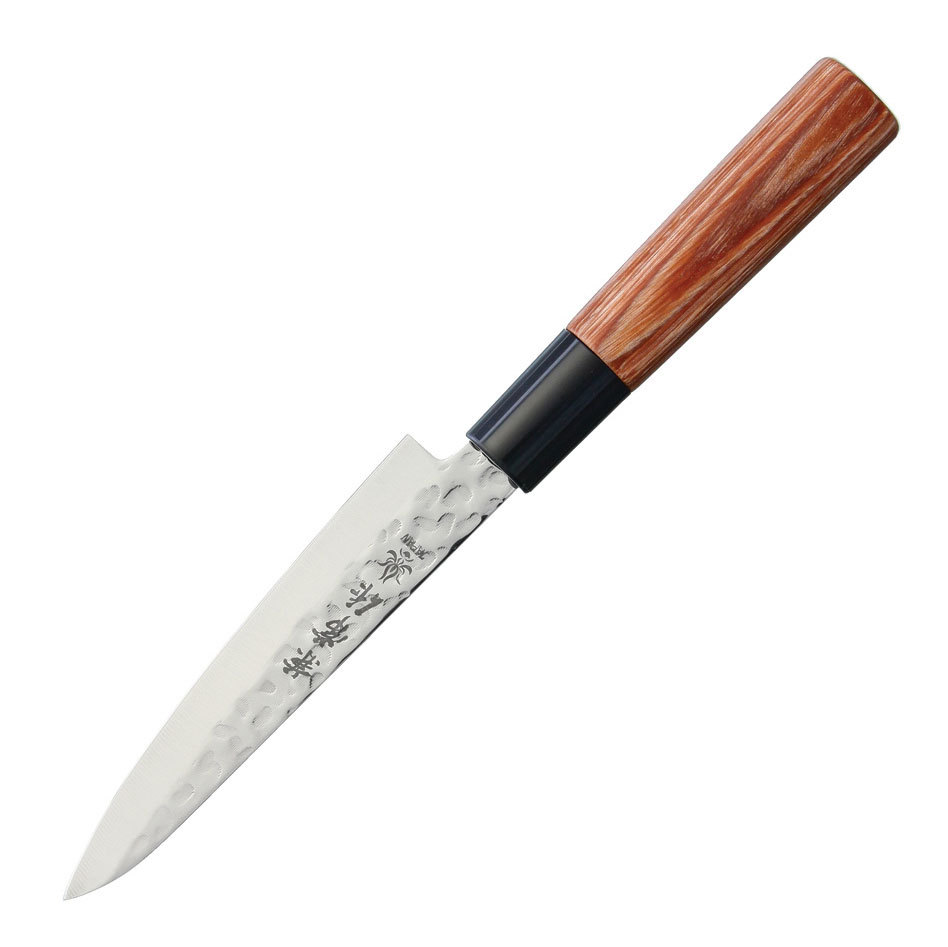 Нож кухонный универсальный Kanetsune, сталь DSR1K6, рукоять pakka wood