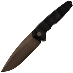 Фото Складной нож TuoTown Vershina PVD, сталь T10S, рукоять G10