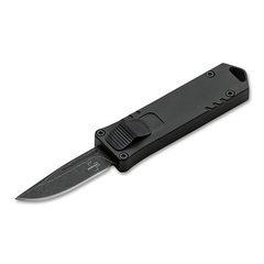 Фото Автоматический нож Boker USB OTF 2.0, сталь D2, рукоять алюминий, черный
