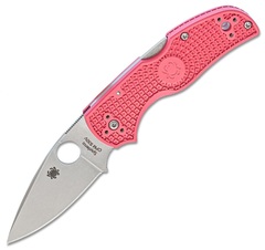 Фото Нож складной Native® 5 Pink Spyderco 41PPN5, сталь СРМ® S30V Satin Plain, рукоять термопластик FRN, розовый