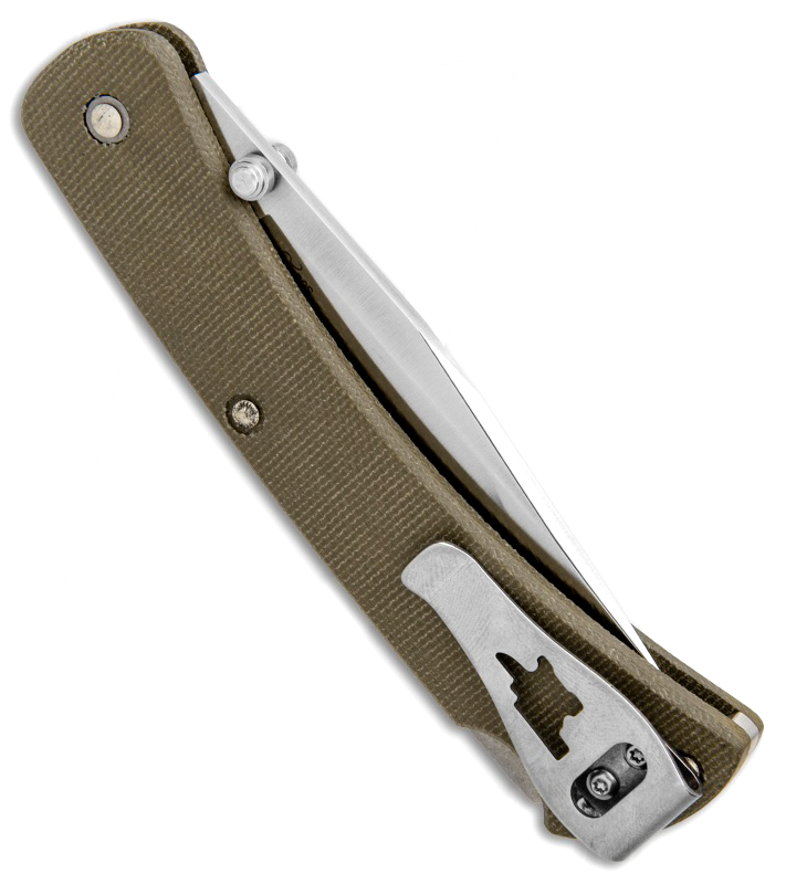 Складной нож Buck Folding Hunter Slim Pro 0110ODS4, сталь S30V, рукоять микарта - фото 6