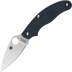 Фото Нож складной UK Penknife Spyderco 94PDBL, сталь Crucible CPM® S110V™ Satin Plain, рукоять термопластик FRN (Dark Blue) синий
