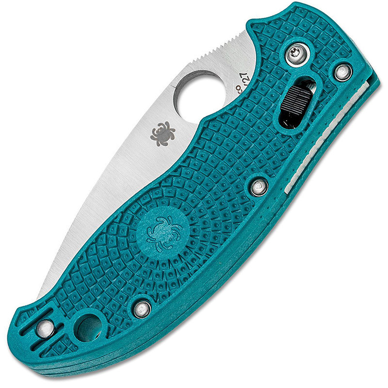 Нож складной Manix 2 Spyderco, сталь CPM-SPY27, рукоять пластик FRN Blue от Ножиков