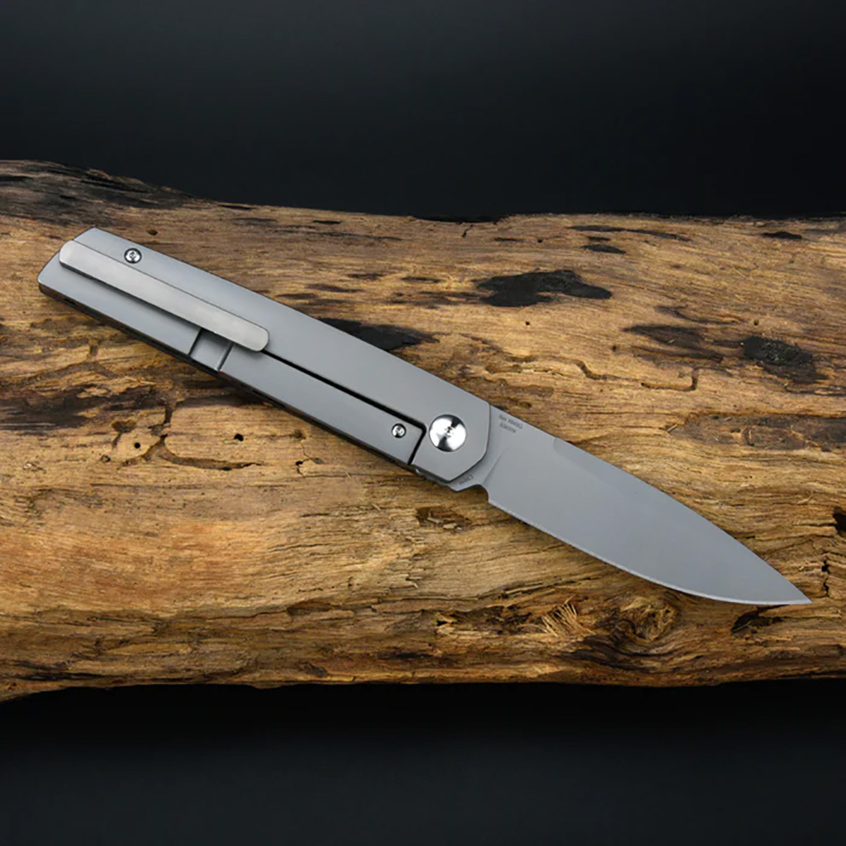 фото Складной нож artisan cutlery sirius, сталь s35vn, рукоять титан/карбон