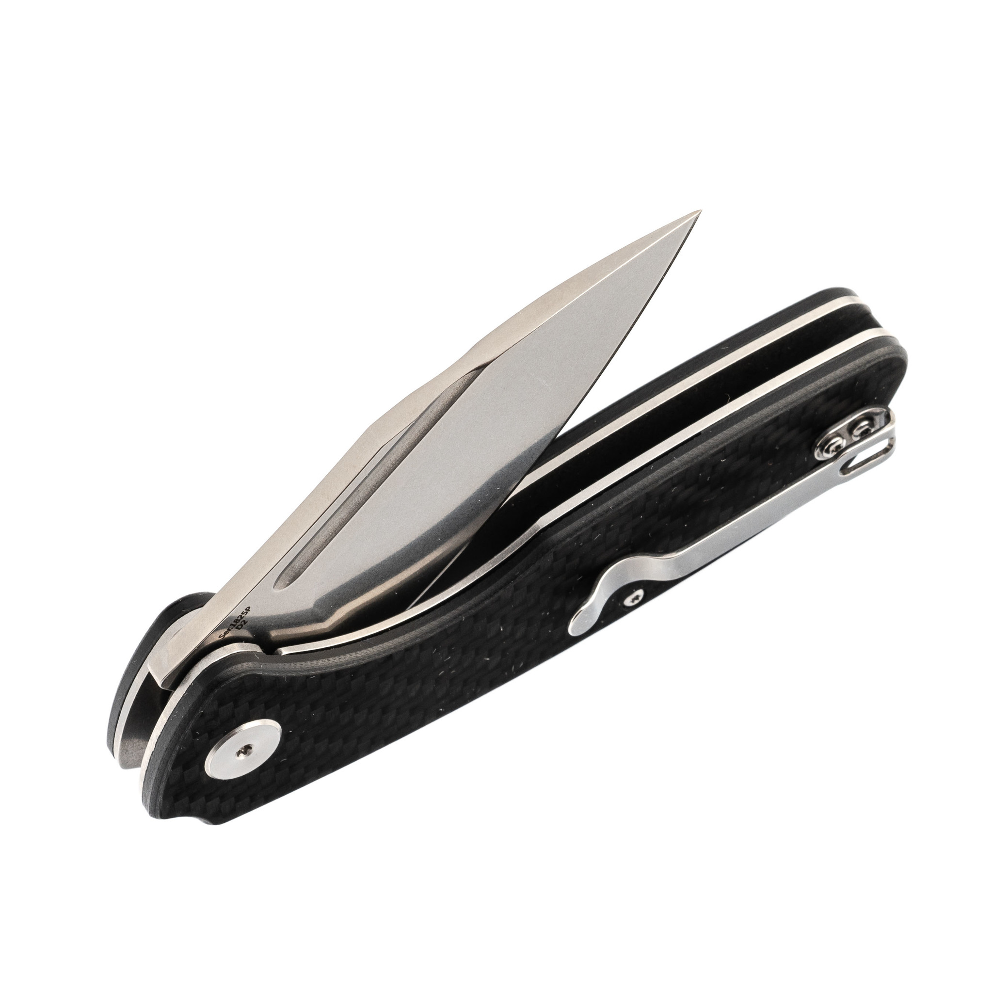 фото Складной нож artisan wren, сталь d2, карбон artisan cutlery