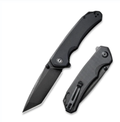 Фото Складной нож CIVIVI Brazen, сталь D2, Black G10