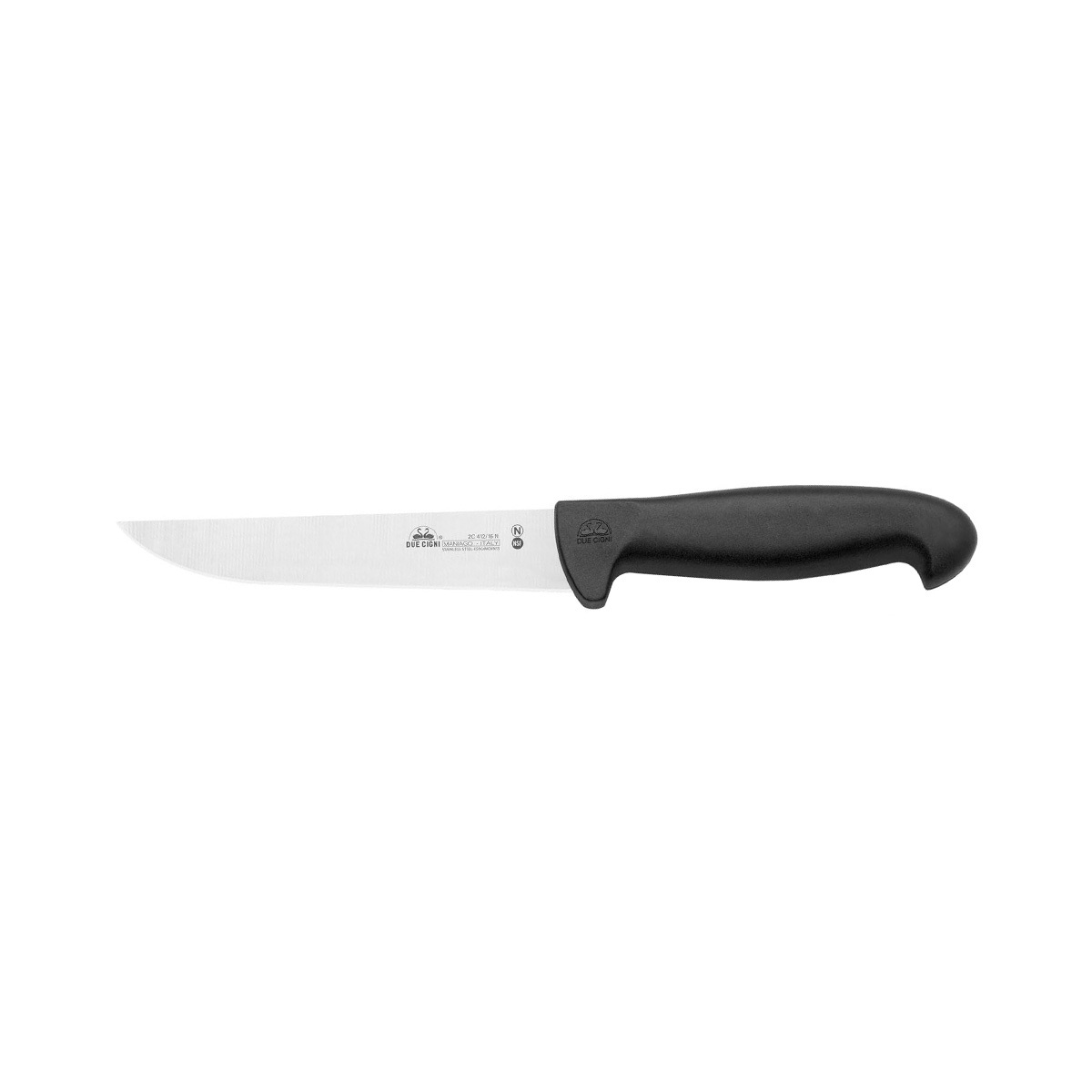 Кухонный нож Fox Due Cigni 160 мм, сталь 4119 nitro-B, рукоять нейлон