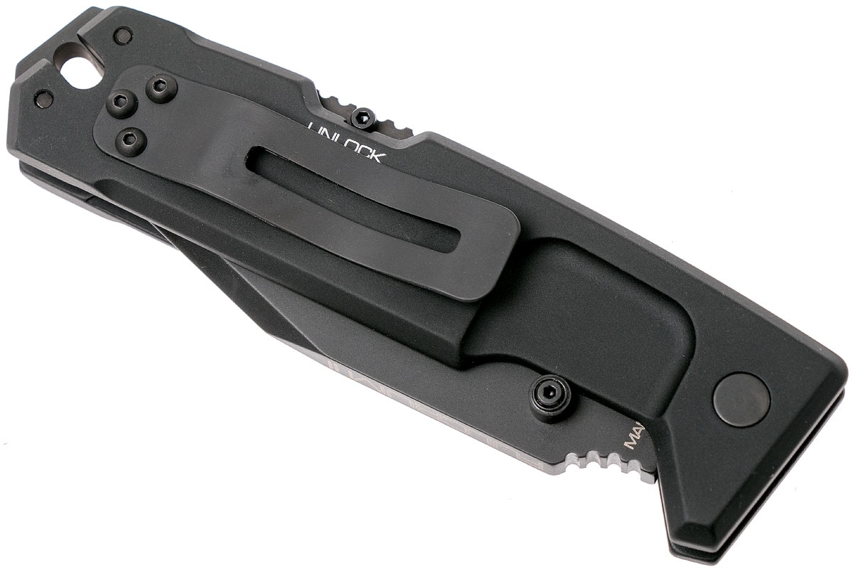 Складной нож Extrema Ratio Fulcrum II Tanto Black, сталь Bhler N690, рукоять алюминий - фото 9