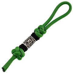 Фото Темляк для складного ножа с бусиной 