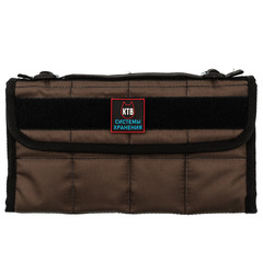 Фото Сумка для 8 ножей с замком KTB, коричневая