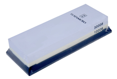 Фото Камень точильный, Hatamoto, HT0960, #1000/#3000, с подставкой