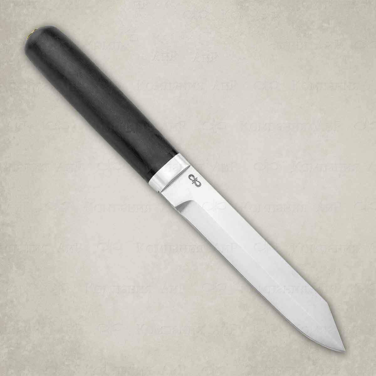 нож рыбка сталь 110х18 граб элфорин скрим шоу Нож туристический АиР 