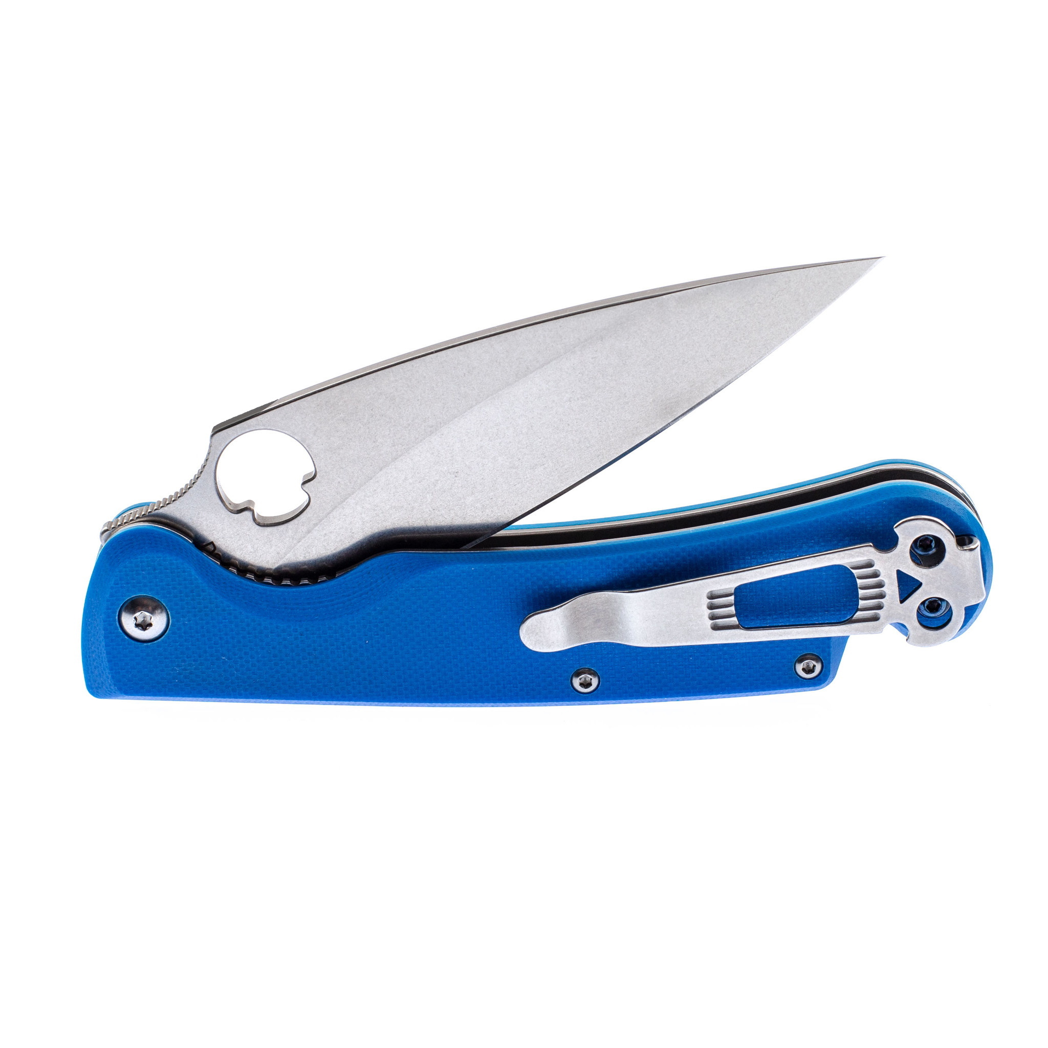 Складной нож Daggerr Sting Blue G10 Blackwash, сталь D2 - фото 6