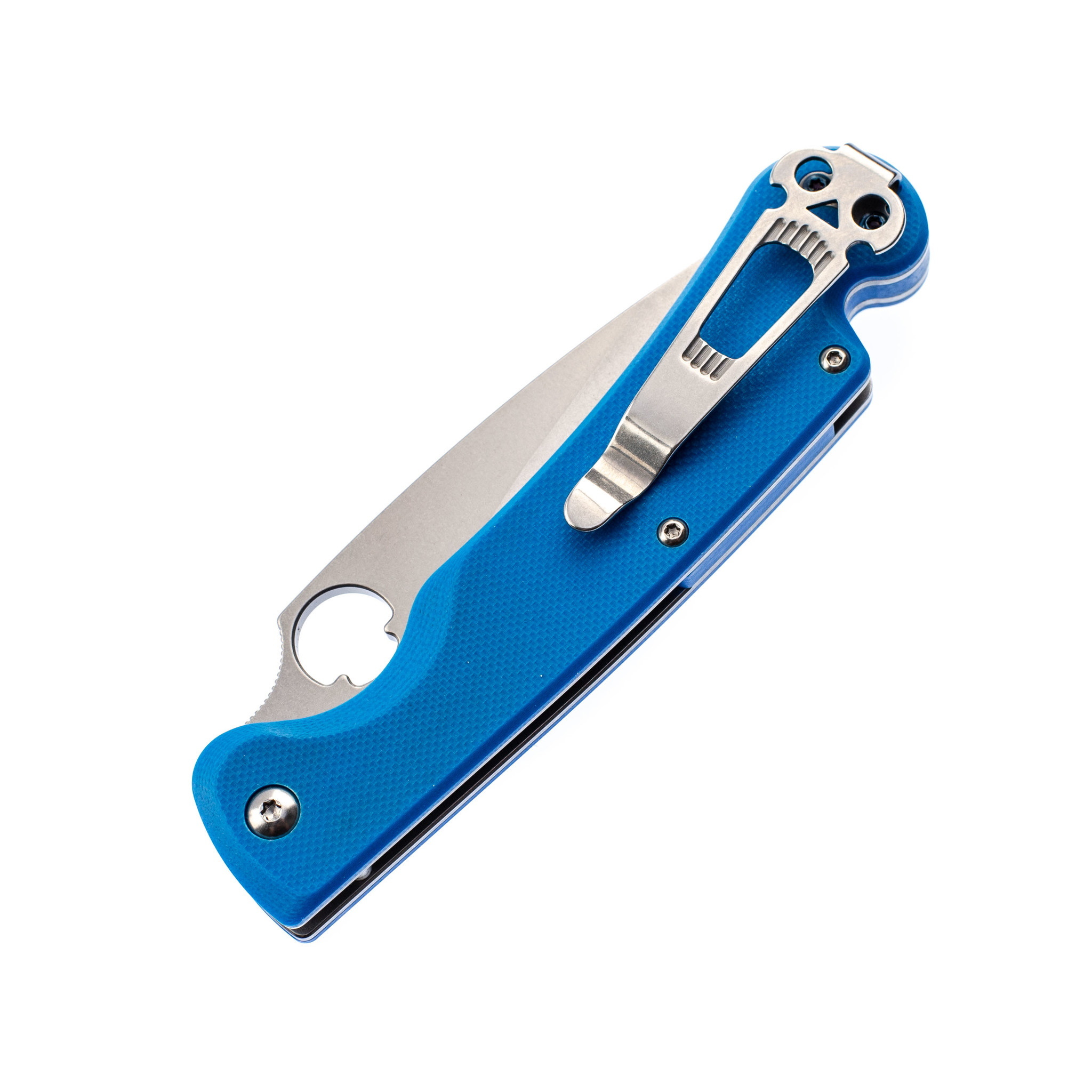 Складной нож Daggerr Sting Blue G10 Blackwash, сталь D2 - фото 7