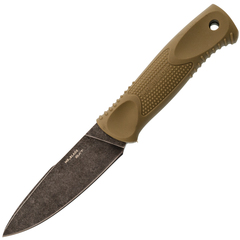 Фото Нож Mr.Blade BAT-BK, сталь 8Cr14MoV Black Stonewash, зеленый TPR
