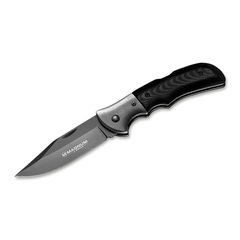 Фото Складной нож Boker Gray Eminence, сталь 440A, рукоять микарта, черный