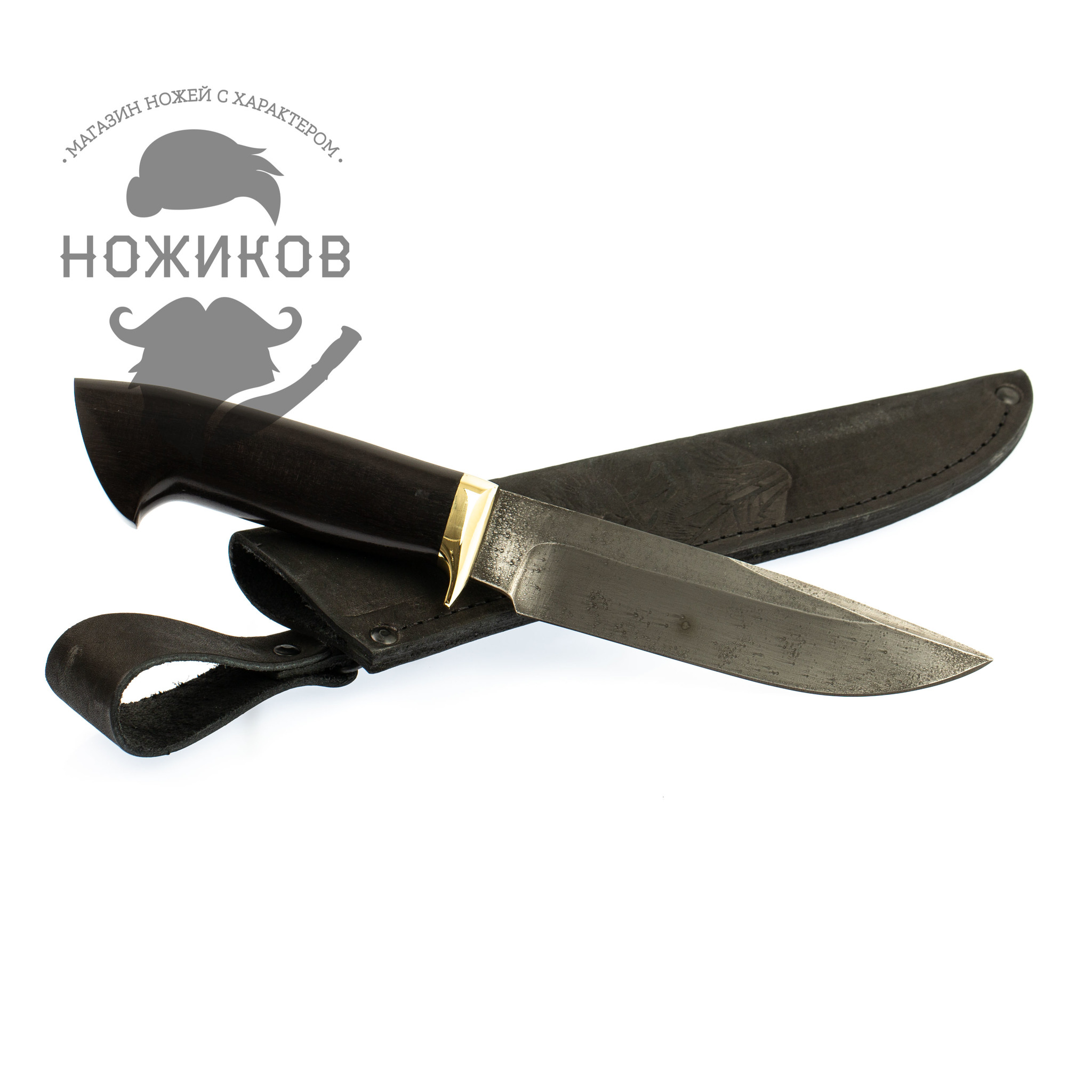 Нож Леший-2, сталь ХВ5, граб от Ножиков