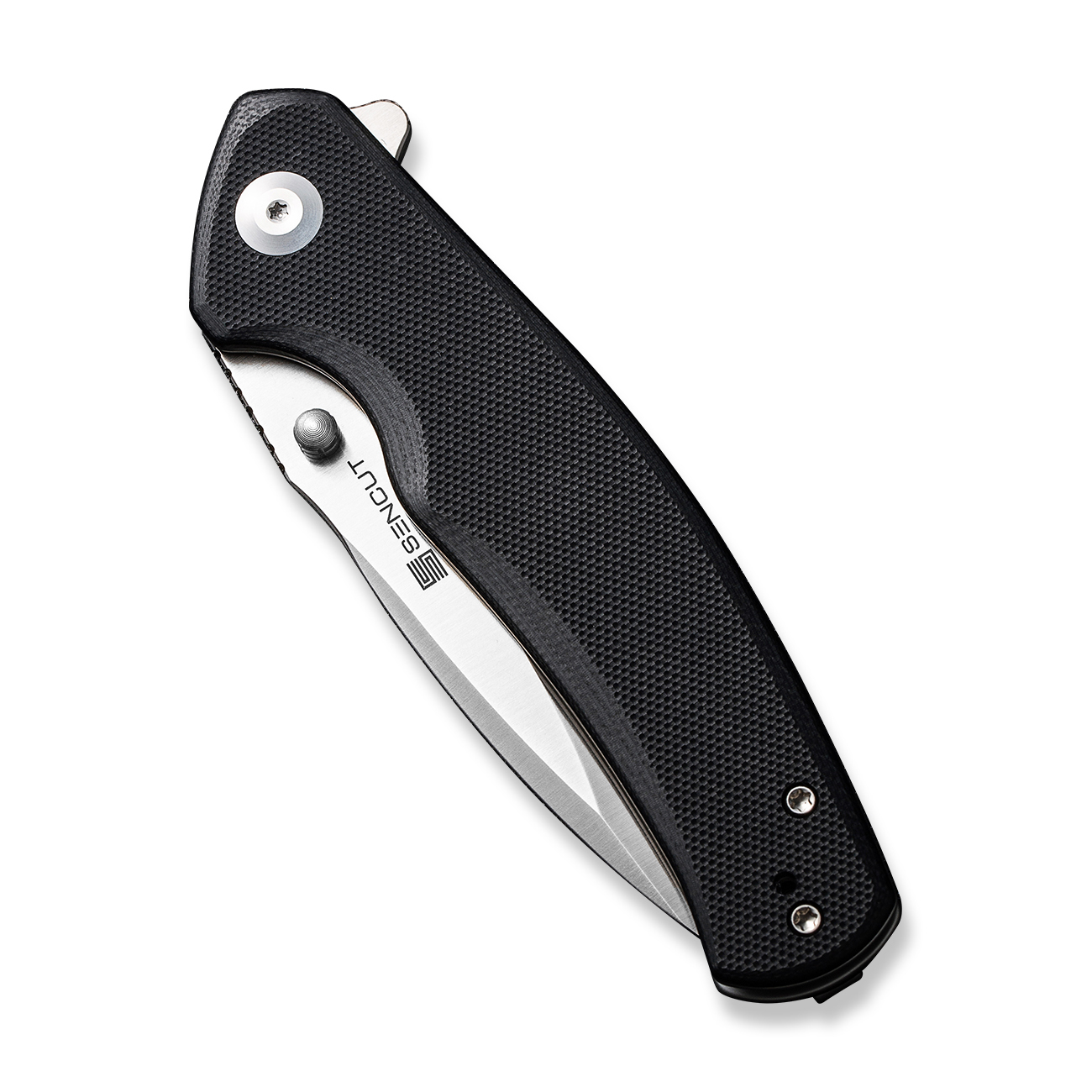 Складной нож Sencut Slashkin, сталь D2, рукоять G10, black - фото 4