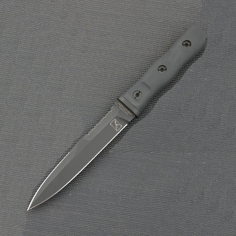 фото Нож с фиксированным клинком 39-09 сombat compact (double edge), сталь bhler n690, пластик extrema ratio