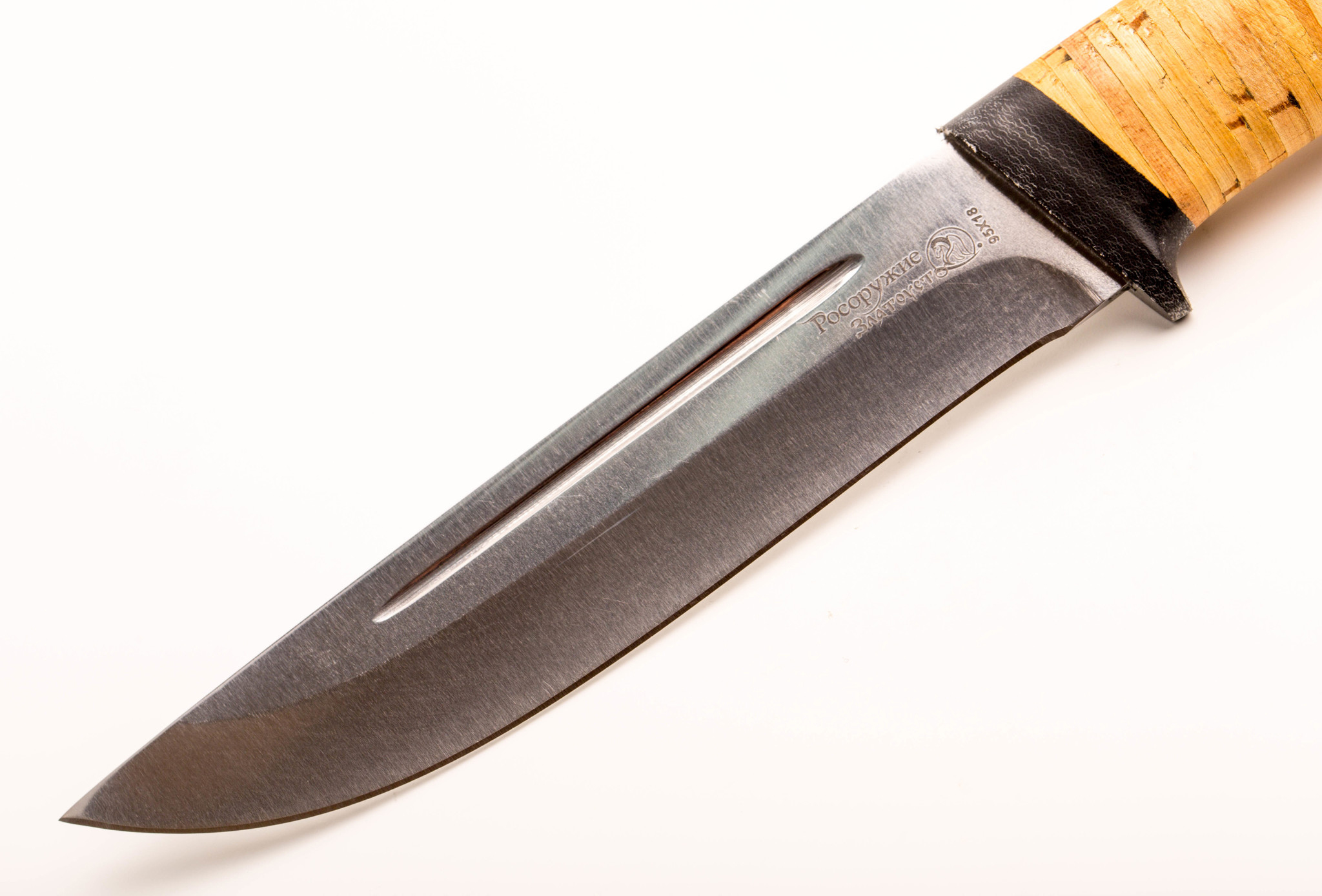 Нож Риф, береста, Златоуст,95х18 - фото 3