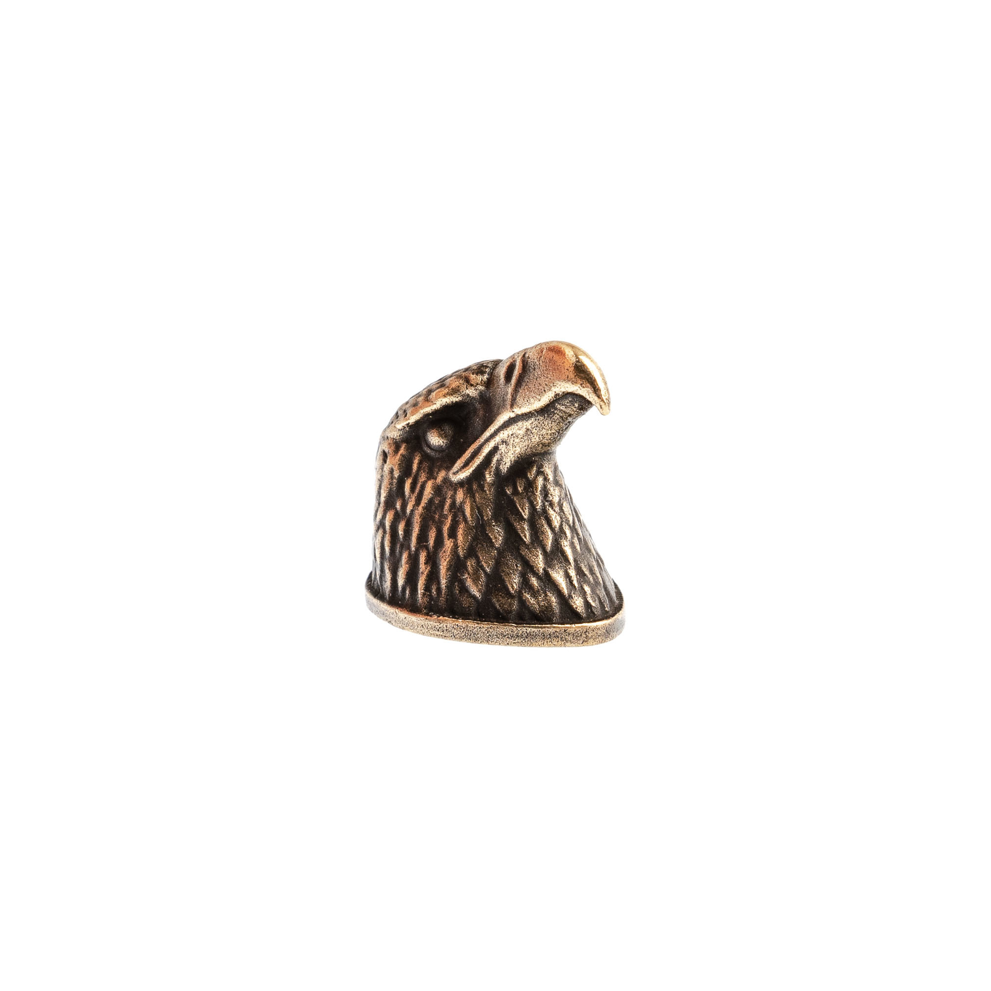 фото Бусина для темляка орел, pacu bronze