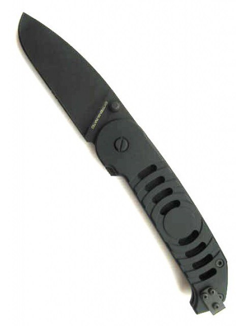 Складной нож Extrema Ratio BF2 Tactical Drop Point Black, сталь Bhler N690, рукоять алюминий - фото 1