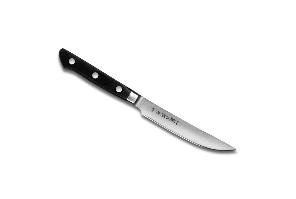 Нож кухонный для стейка Western Tojiro, сталь VG10, рукоять эко-древесина - фото 1