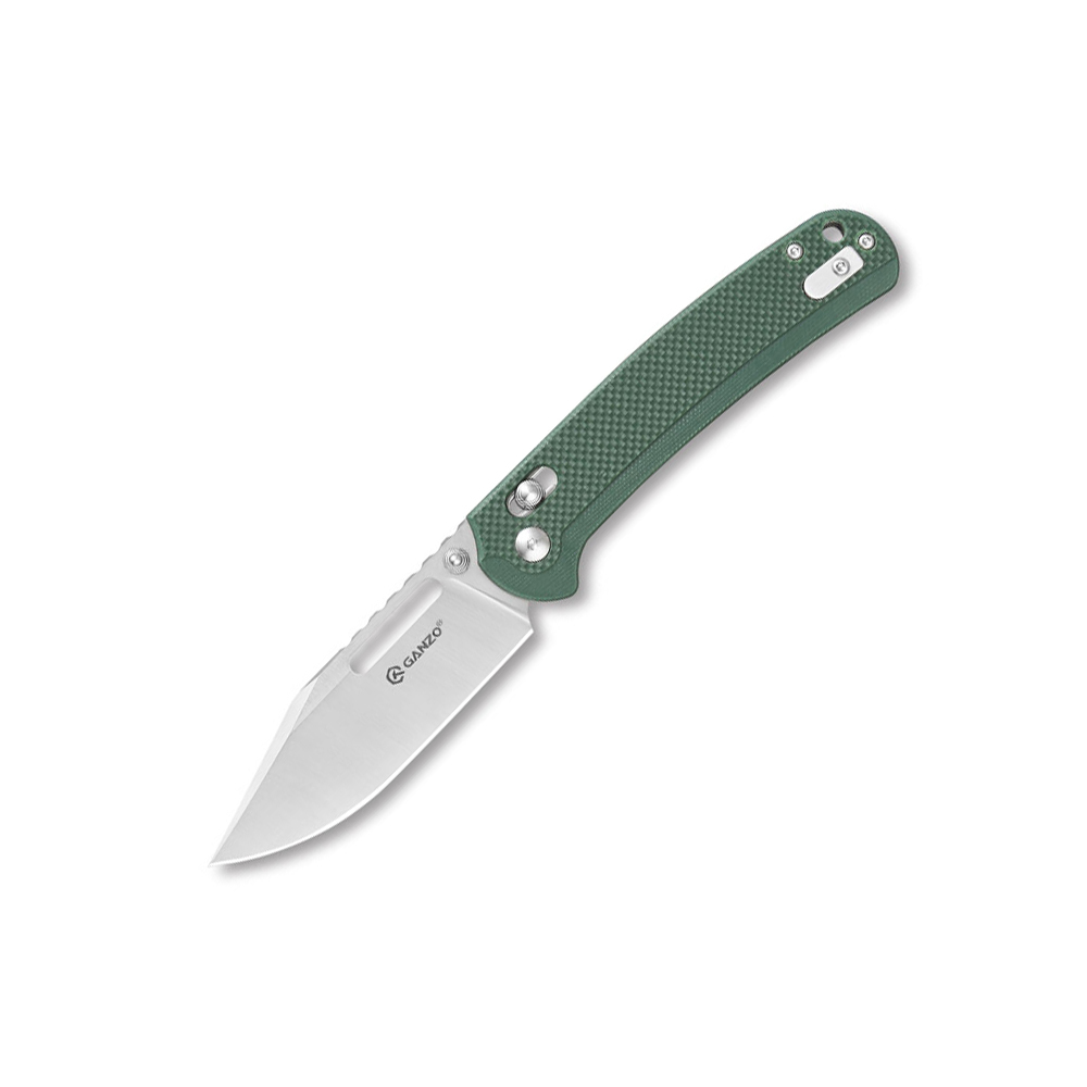 Складной нож Ganzo G768-GB, сталь D2, рукоять G10 зеленая