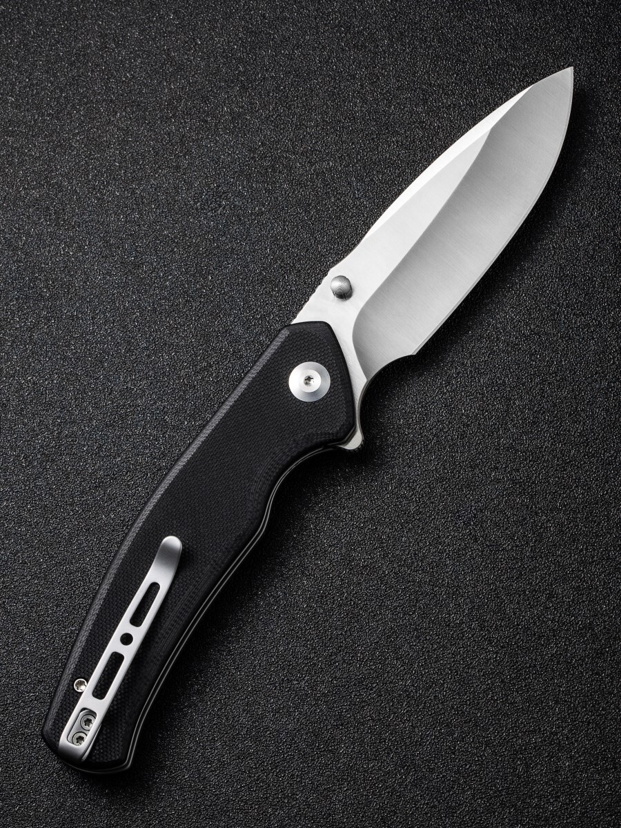 Складной нож Sencut Slashkin, сталь D2, рукоять G10, black - фото 7