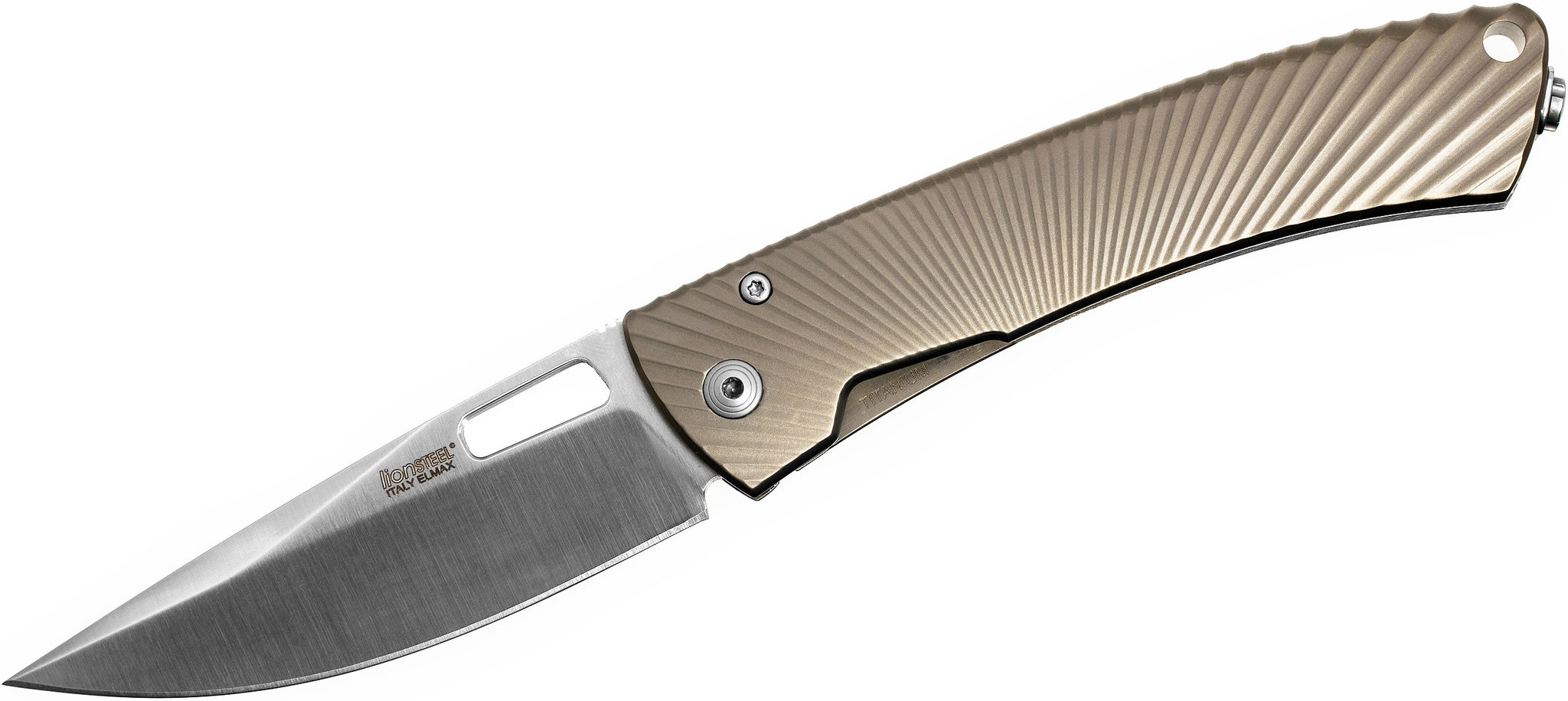 фото Нож складной lionsteel ts1 bm, сталь m390, рукоять титан lion steel