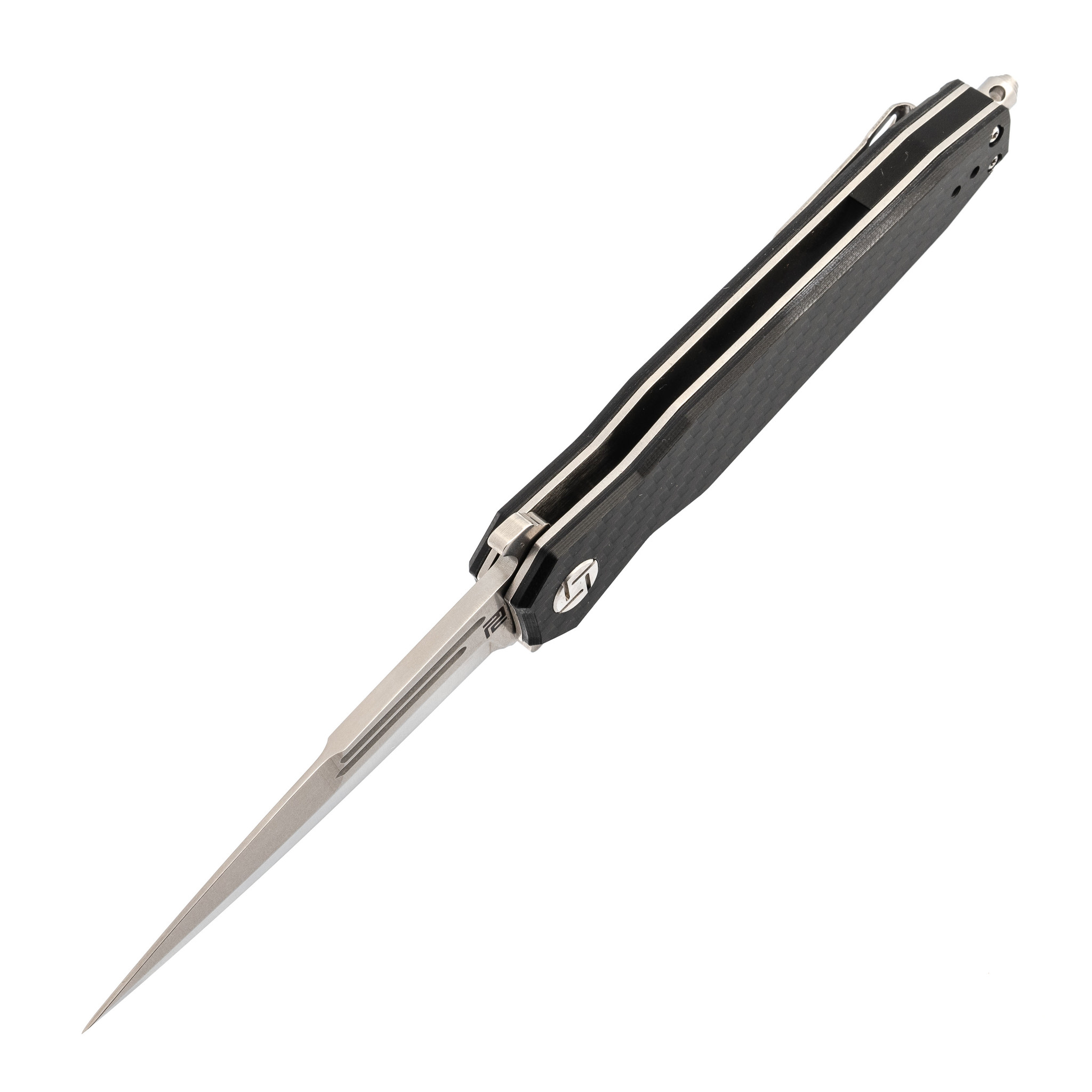 Складной нож Artisan Hornet Carbon Fiber, сталь D2 - фото 2