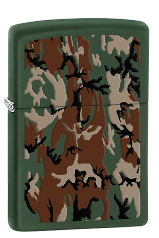Зажигалка Zippo 28330 Camouflage, латунь