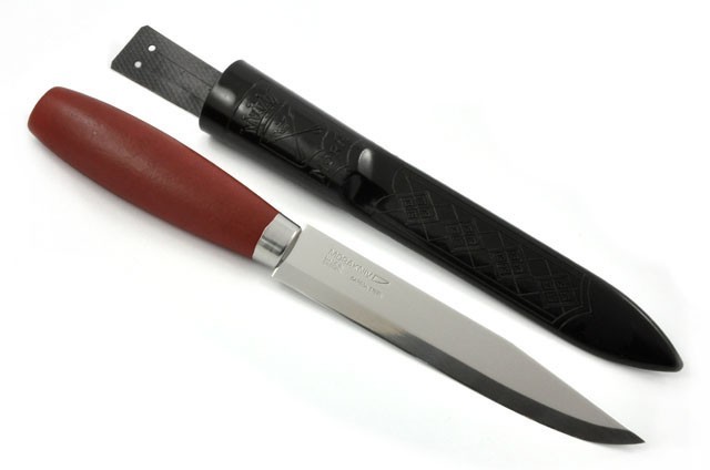 Нож с фиксированным лезвием Morakniv Classic 3, углеродистая сталь, рукоять береза - фото 4