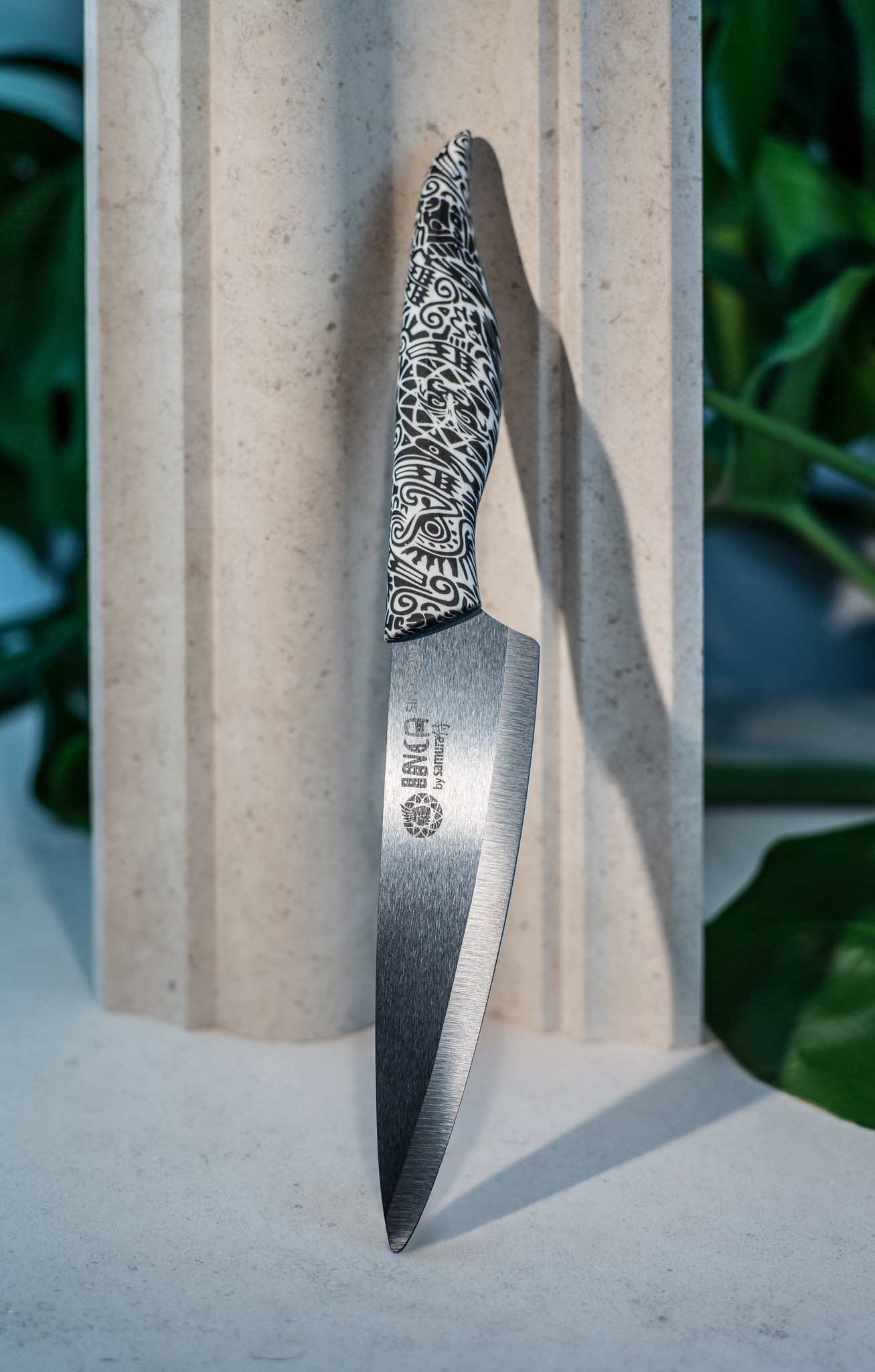 Нож кухонный универсальный Samura Inca 155 мм, чёрная циркониевая керамика, рукоять пластик от Ножиков