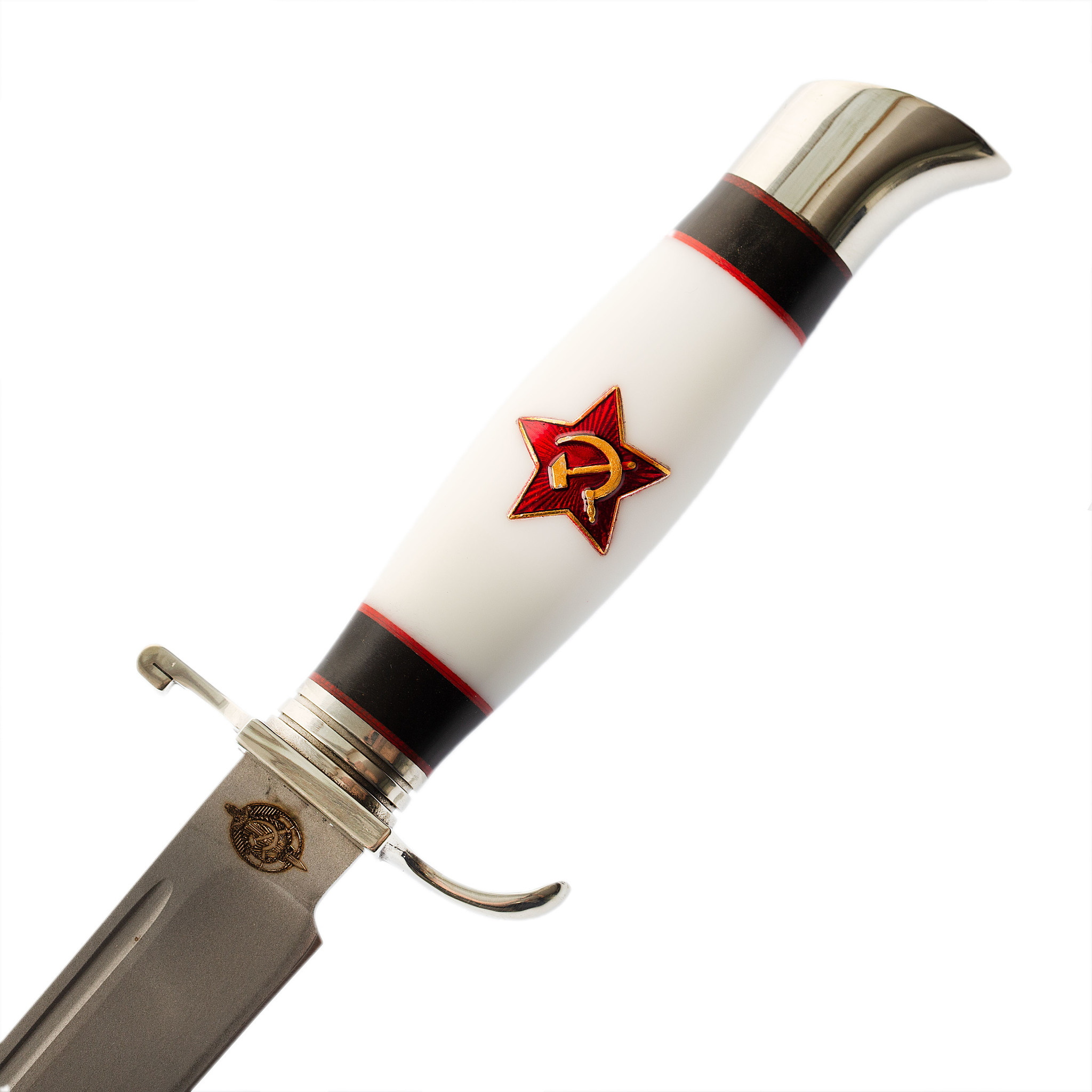 Нож Финка НКВД со звездой, сталь D2, акрил - фото 3